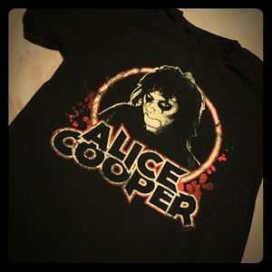 Alice Cooper band tee